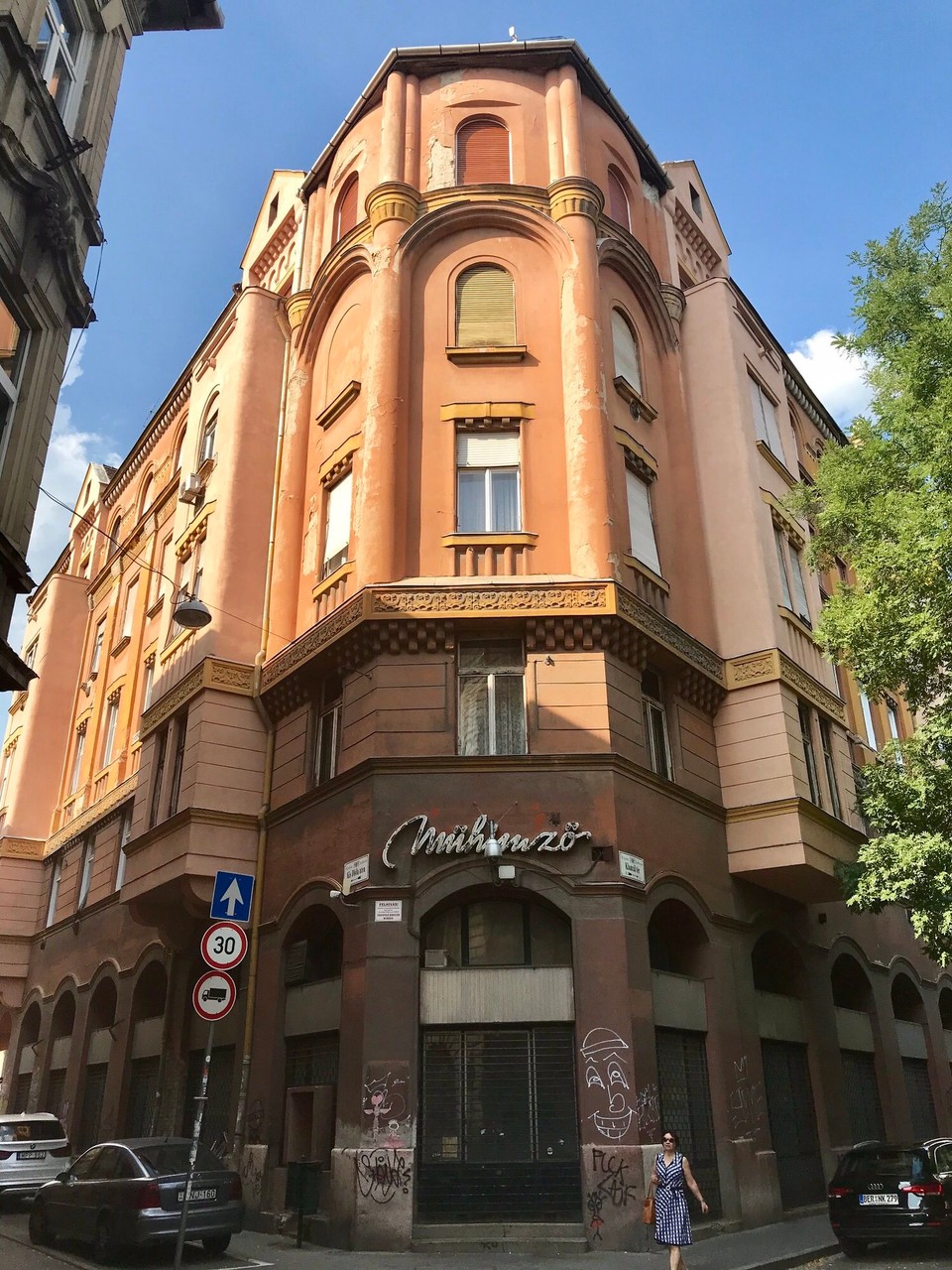 Ungarn - Budapest VII. kerület - Jüdisches Viertel | Hebräisch | Ruinen