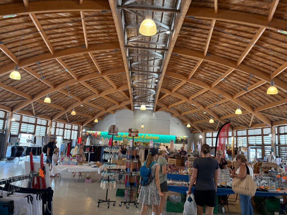 Frankreich - Cayeux-sur-Mer - Hier findet der wöchentliche Markt statt 