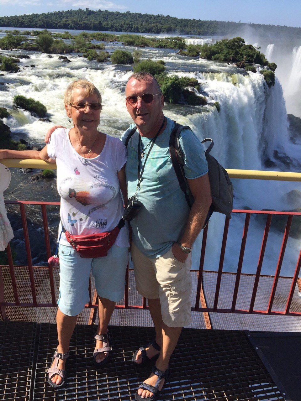 Brasilien - Foz do Iguaçu - Auf dem Hochplateau über den Wasserfällen Brasilien