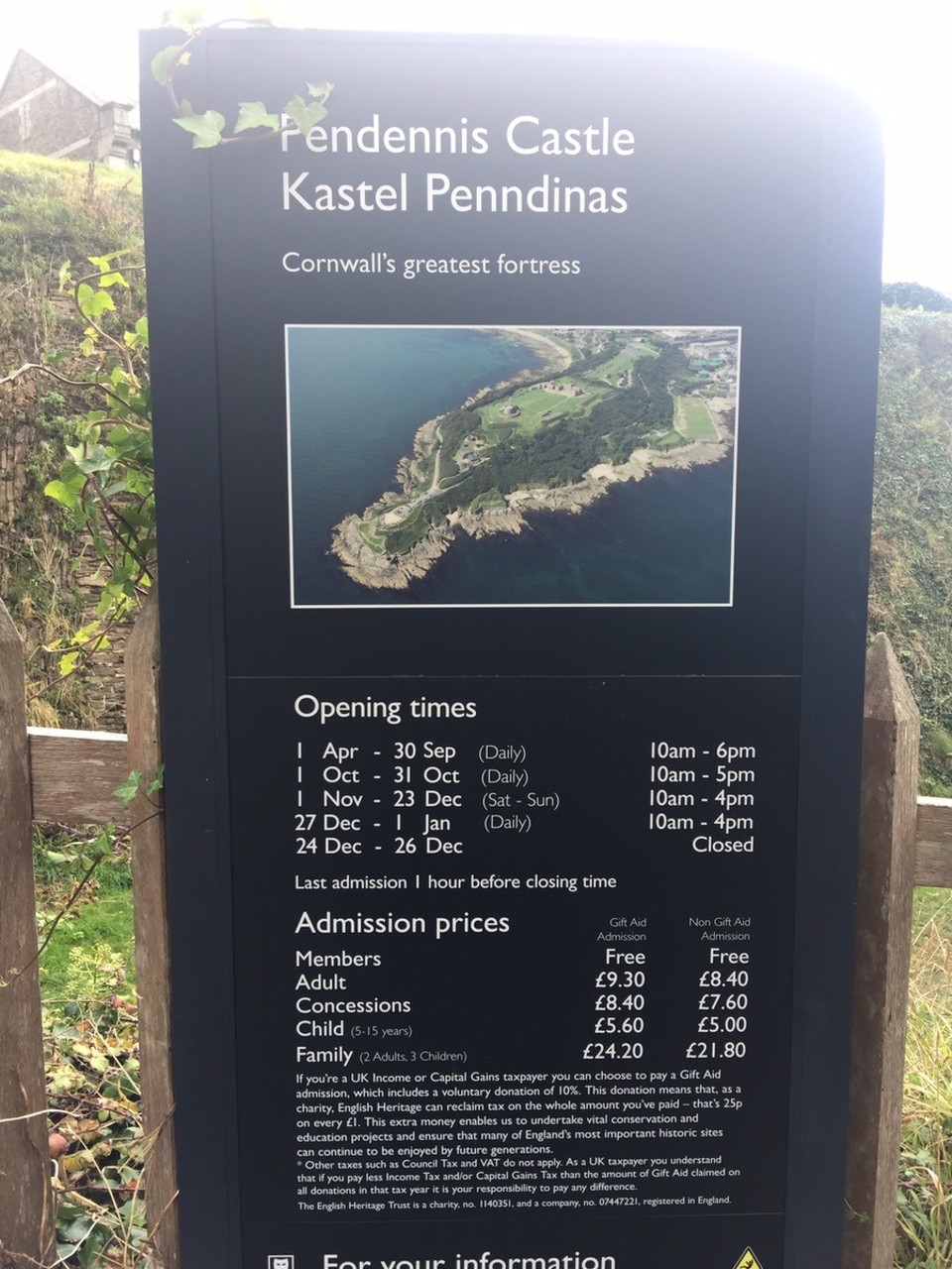  - United Kingdom, Falmouth - Pendennis Castle. 