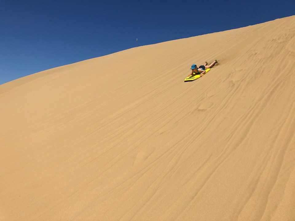 Neuseeland - Opononi - Das hoch laufen ist echt anstrengend. 