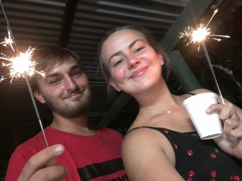 Australien - Minilya - Silvester... 