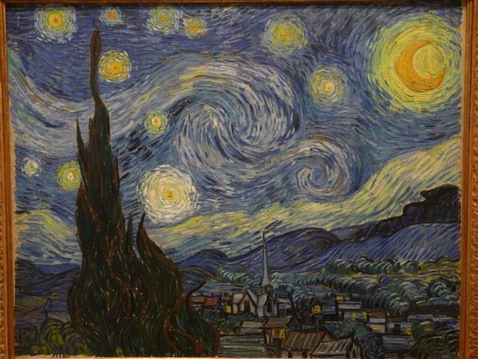 France - Beaucaire - Starry Night by Van Gogh