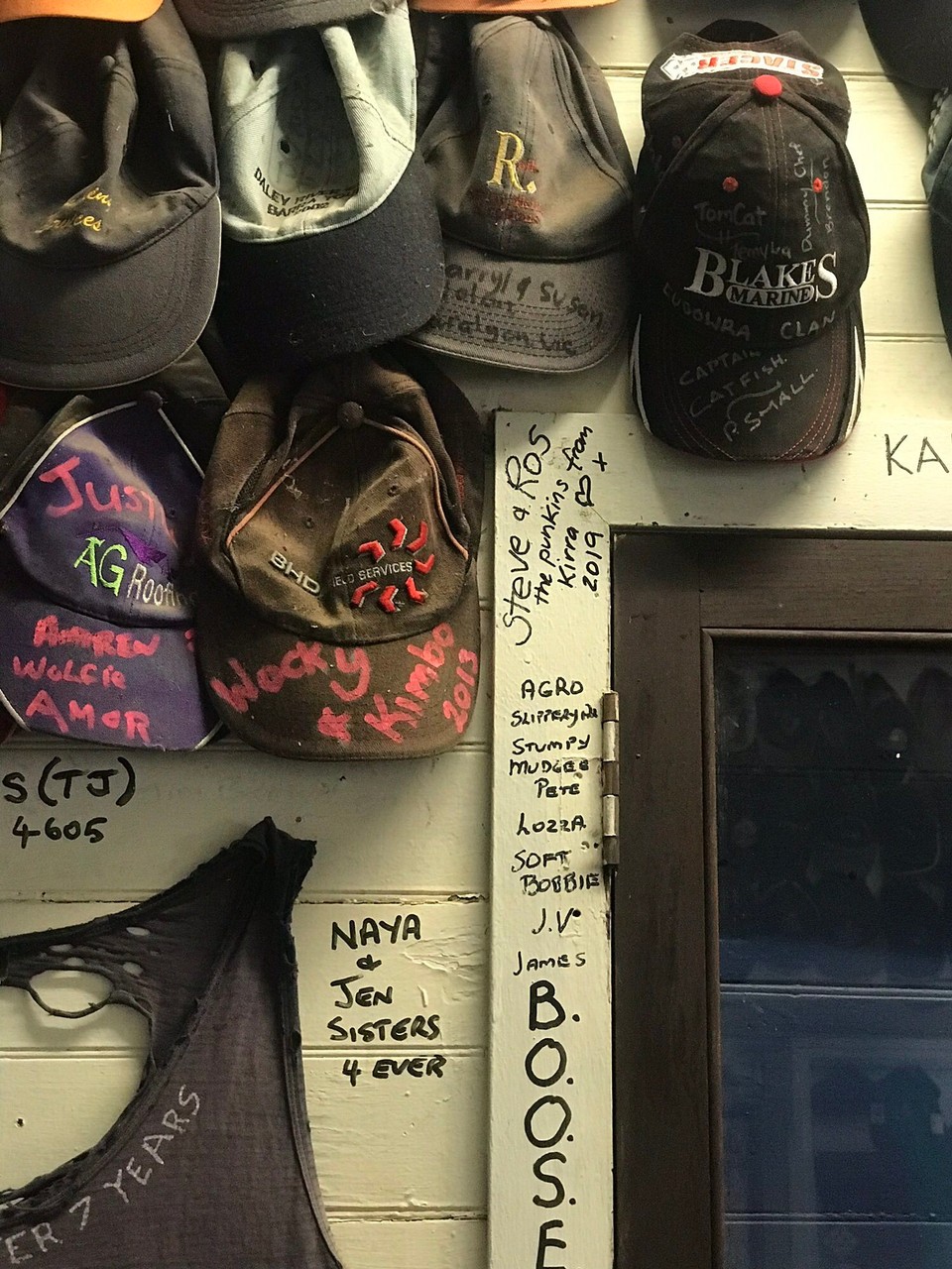 Australia - Julia Creek - The carters leave their mark !