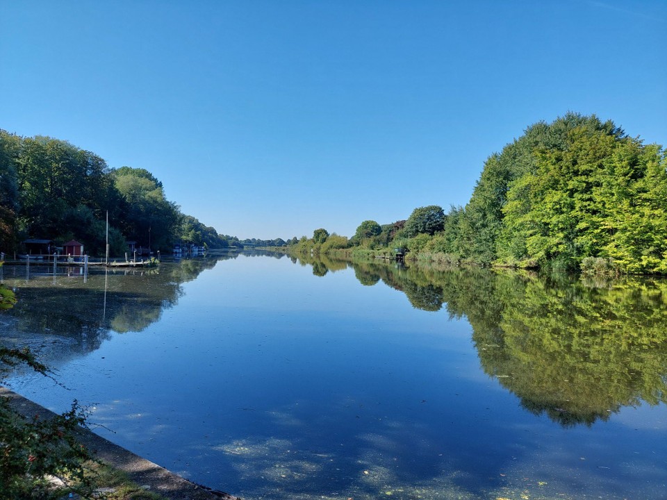 Deutschland - Jevenstedt - Die Eider bei Rendsburg