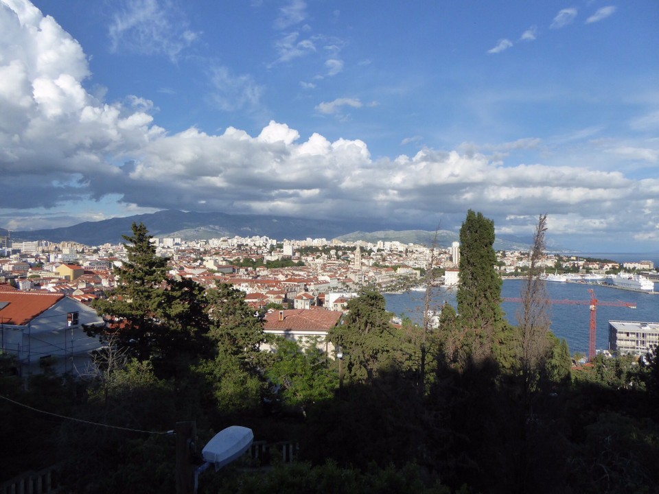 Kroatien - Split - Der Blick über die Stadt 