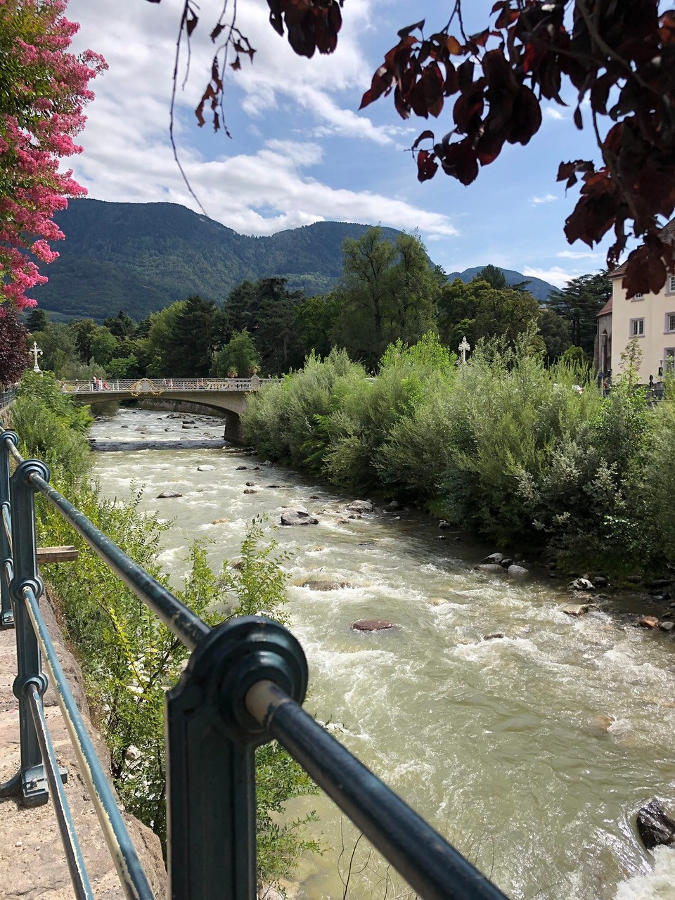 Italien - Meran - Die Passer - Hier entlang geht die Sommerpromenade von Kaiserin Sissi