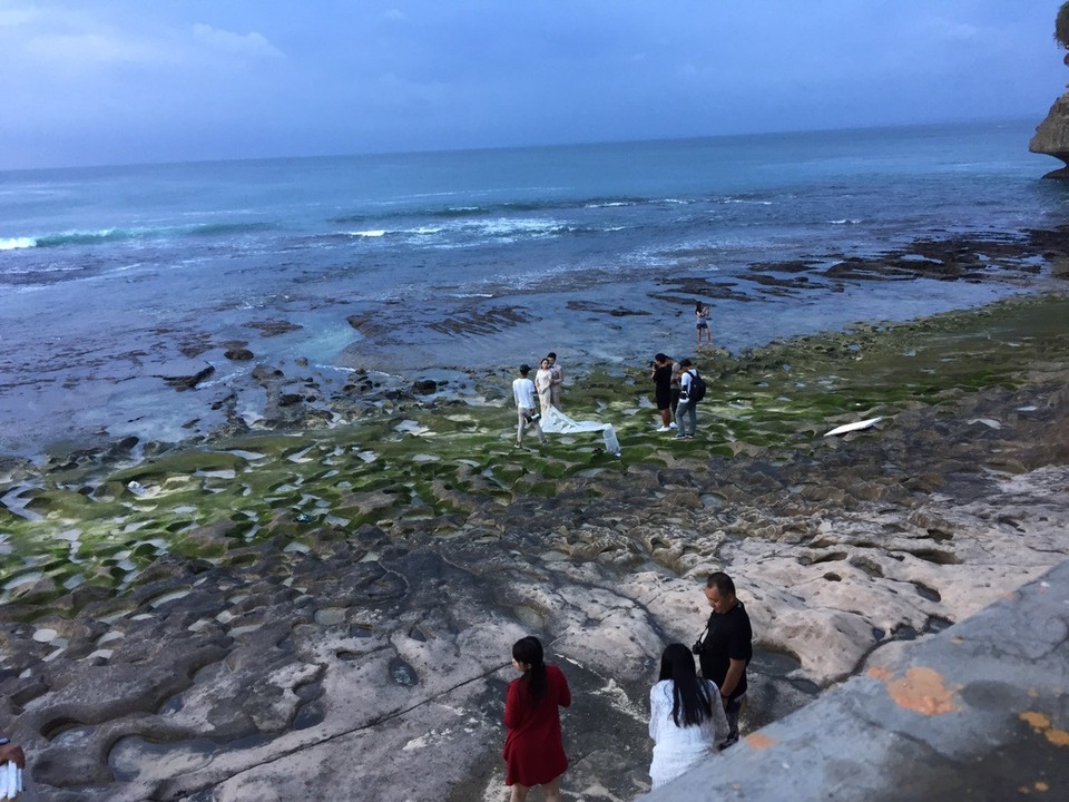 Indonesien - Badung - Foto Session der Brautpaare am Strand