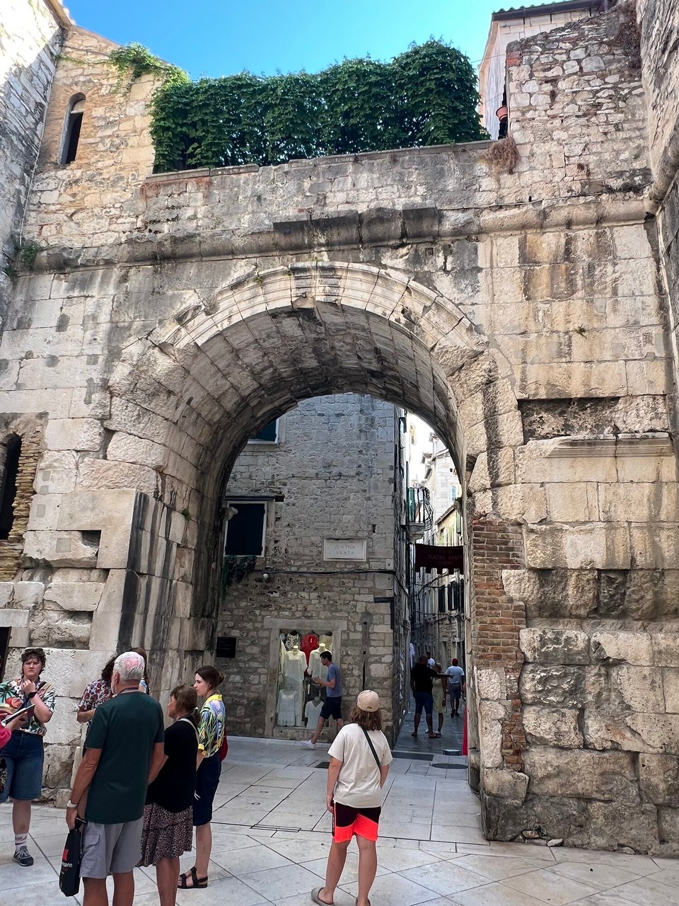 Kroatien - Split - Stadttor 