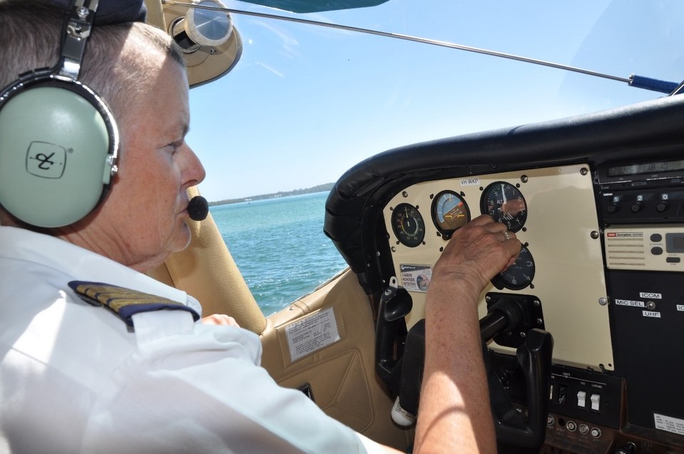 Australien - Charlestown - Judy ,unsere Pilotin