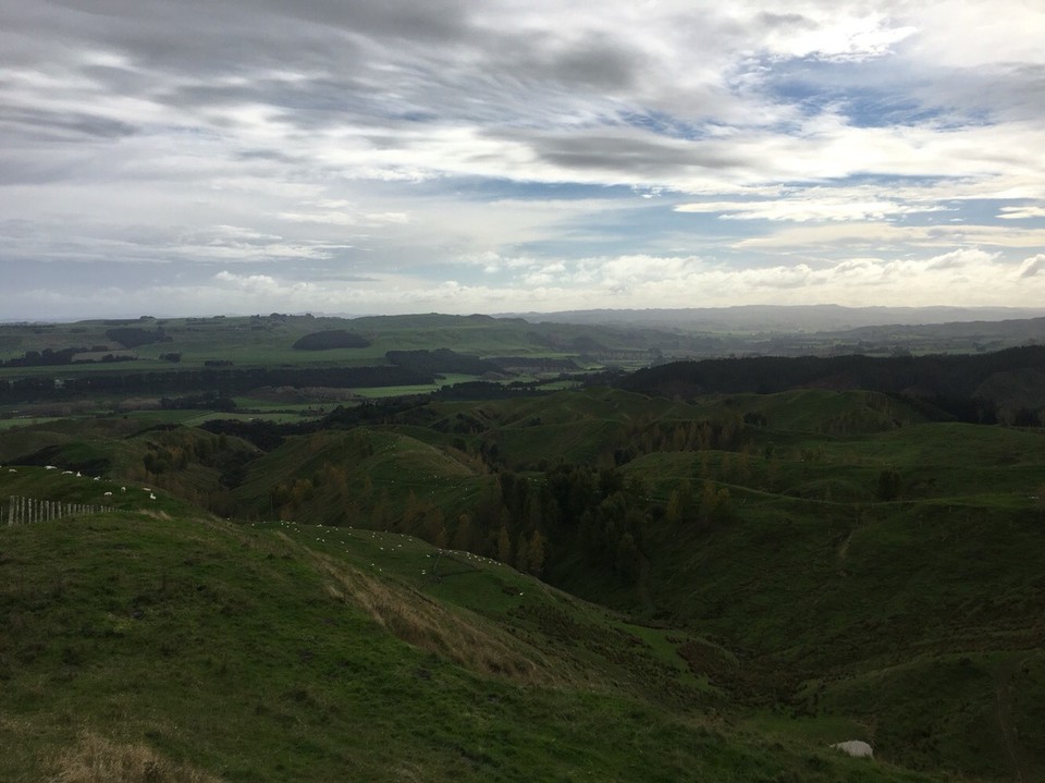 New Zealand - Palmerston North - Und auf dem Weg nach Palmerston North zeigt sich Neuseeland wiedermal von seiner besten Seite. Hier haben wir den Stormy Point - man sieht es nicht aber es war echt recht stürmisch :)