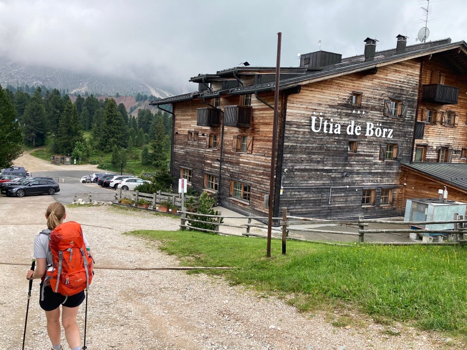 Ort bestimmen … -  - Am der Würzjochhütte (Hotel) oder Ladinisch Ütia de Börz