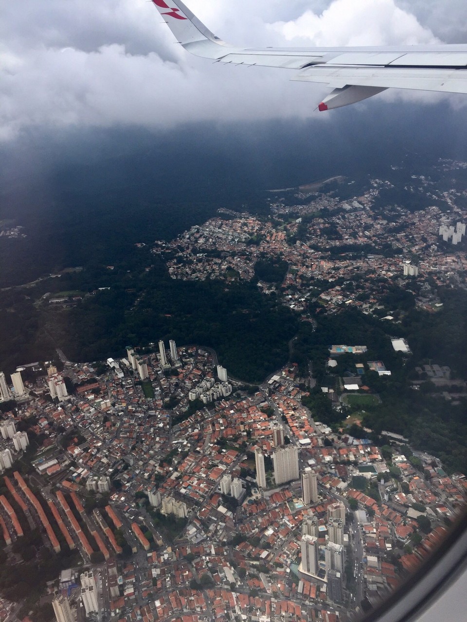 Brasilien - Foz do Iguaçu - Anflug São Paulo