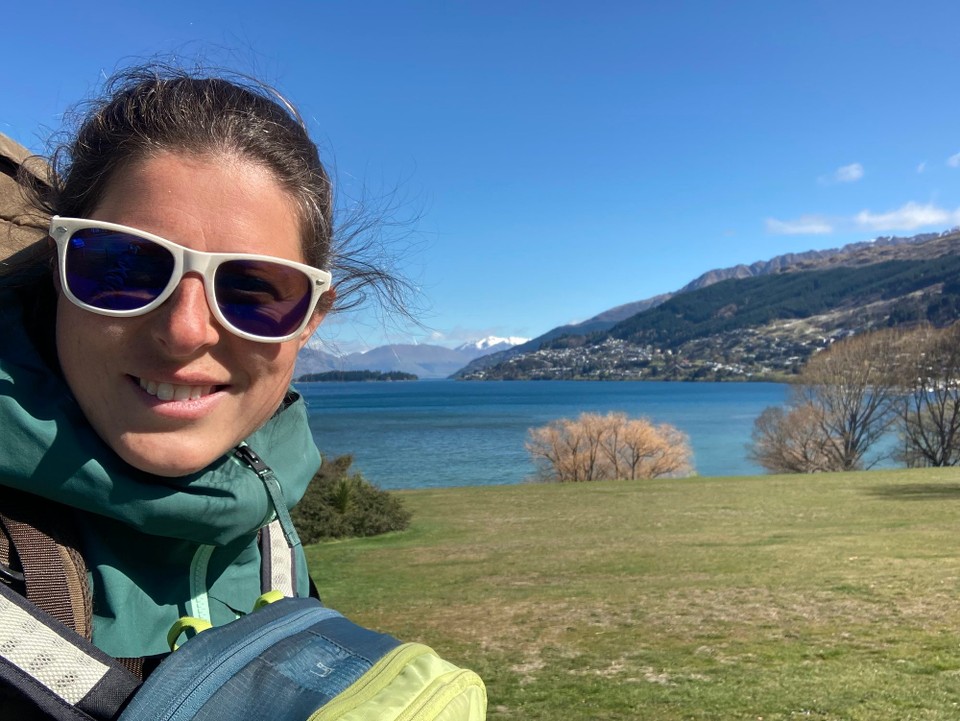 Neuseeland - Queenstown - Tada, in Frankton werd ich abgesetzt. Das letzte Stück nach Queenstown geh ich zu Fuß 