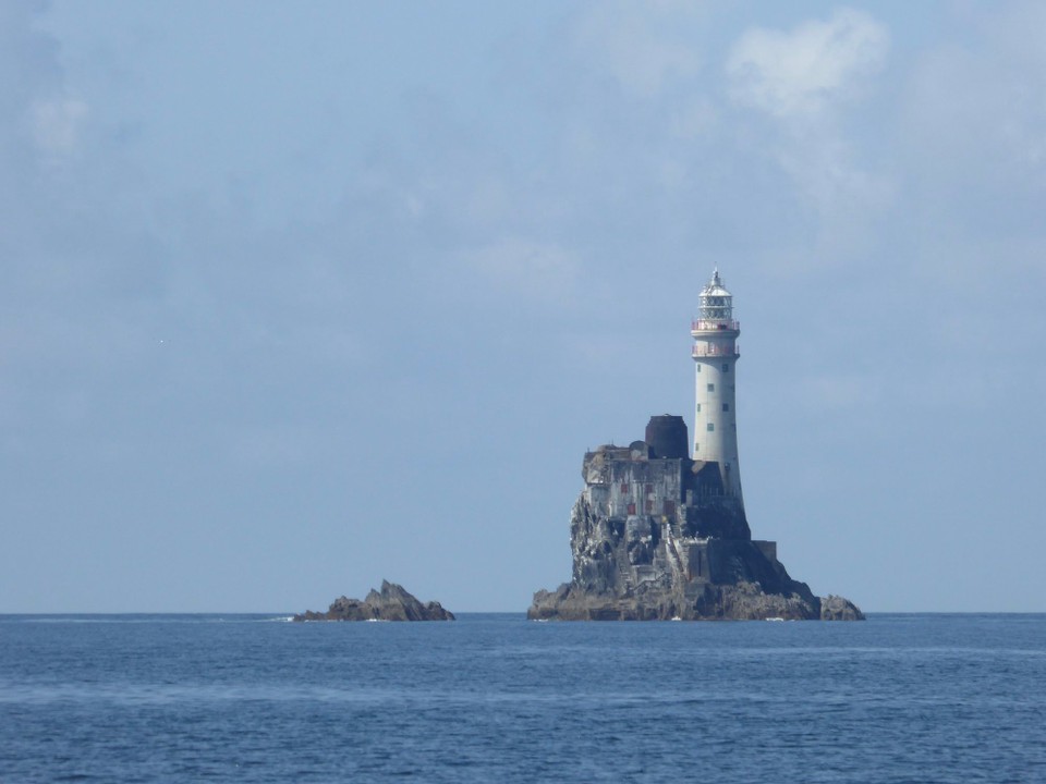 Ireland -  - The tallest lighthouse in Ireland, Fastnet stands 54 metres high; it is the second to be built on the rock, the first being constructed in 1854, and this one in 1897. The first lighthouse proved to be too weak in gales, and the light not sufficiently powerful.