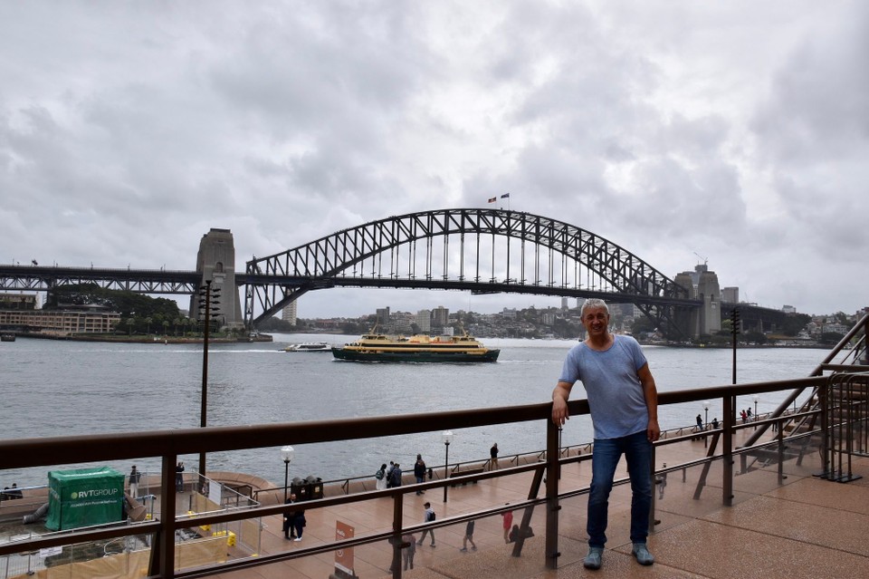 Australien - Sydney - Von hier kann man auch die „Harbour Bridge“ in voller Länge sehen.