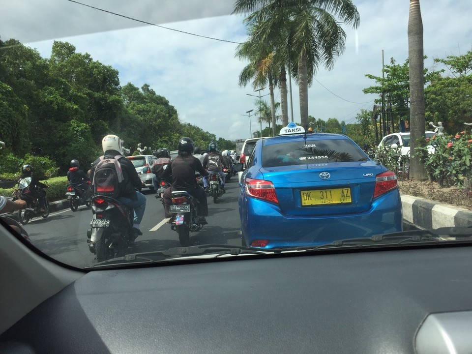 Indonesien - Badung - Fahrt nach Kuta