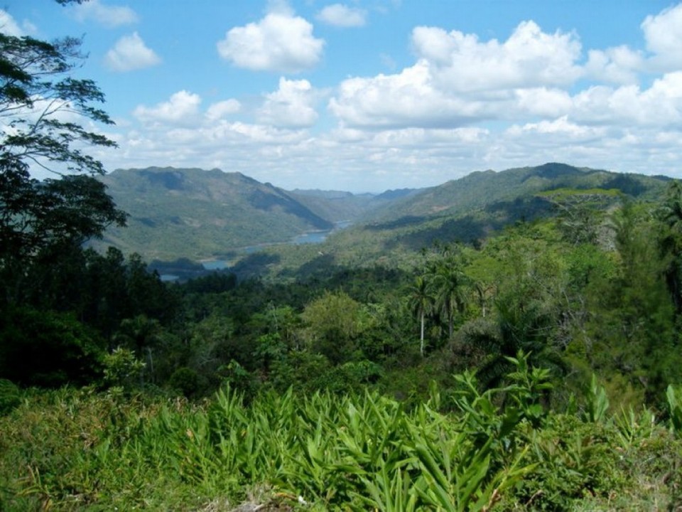 Kuba - Topes de Collantes - Aussicht vom Gipel.