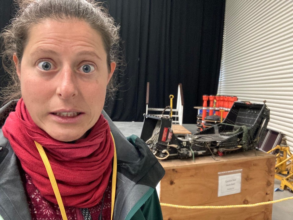 Neuseeland - Christchurch - Schleudersitz, zum Glück muss ich mich da nicht drauf setzen 😂