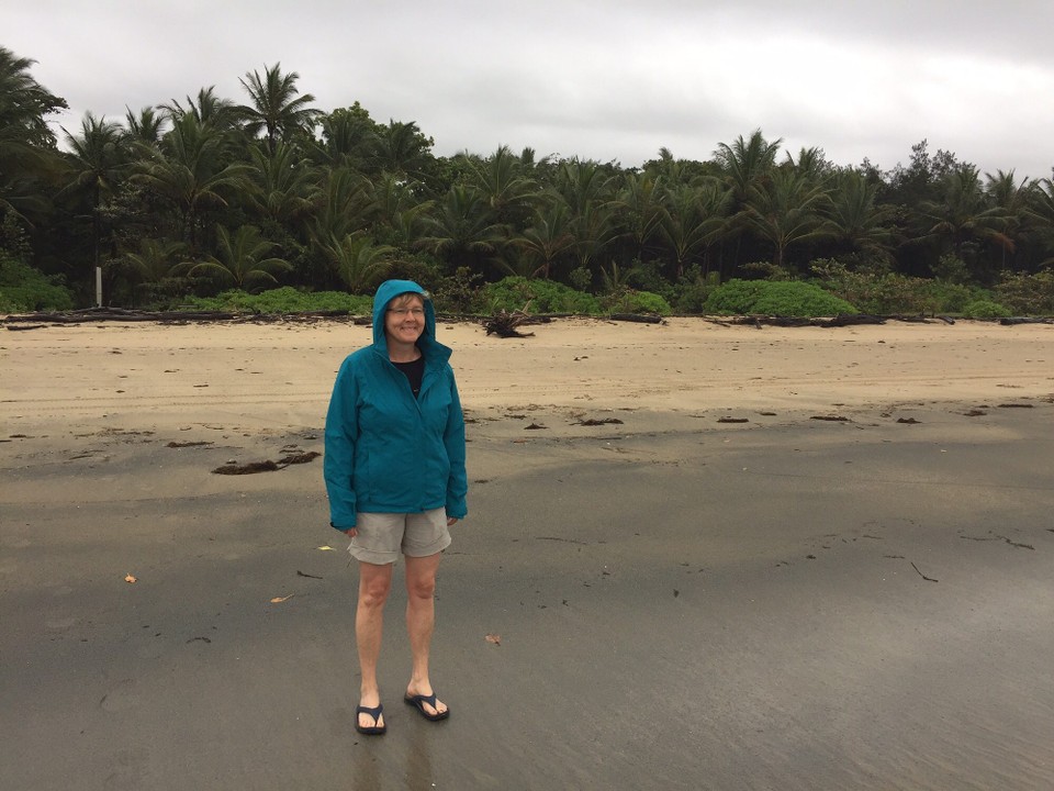 Australien - Wonga - Hier in Wonga grenzt der Regenwald direkt ans Meer. Eigentlich ganz nett. Sonne fehlt. 