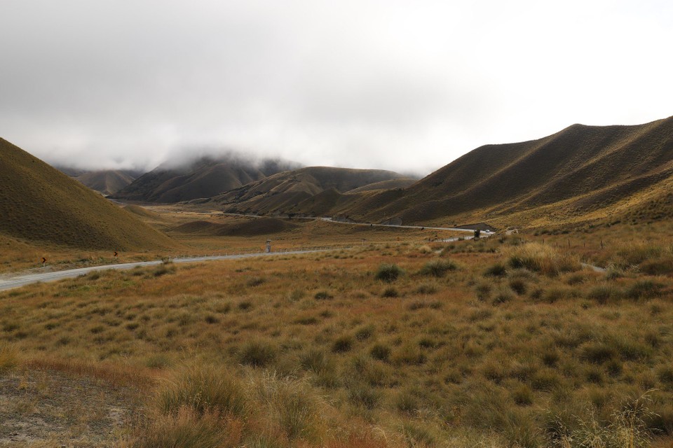 Neuseeland - Manapouri - Blick vom Lindis Pass