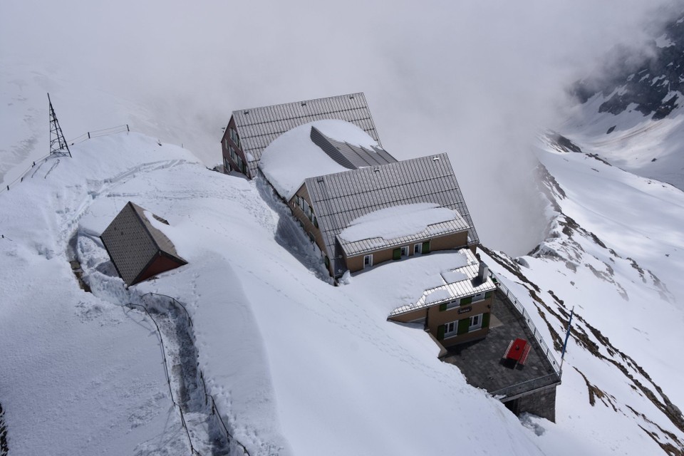 Schweiz - Schwende - Säntis im Schnee