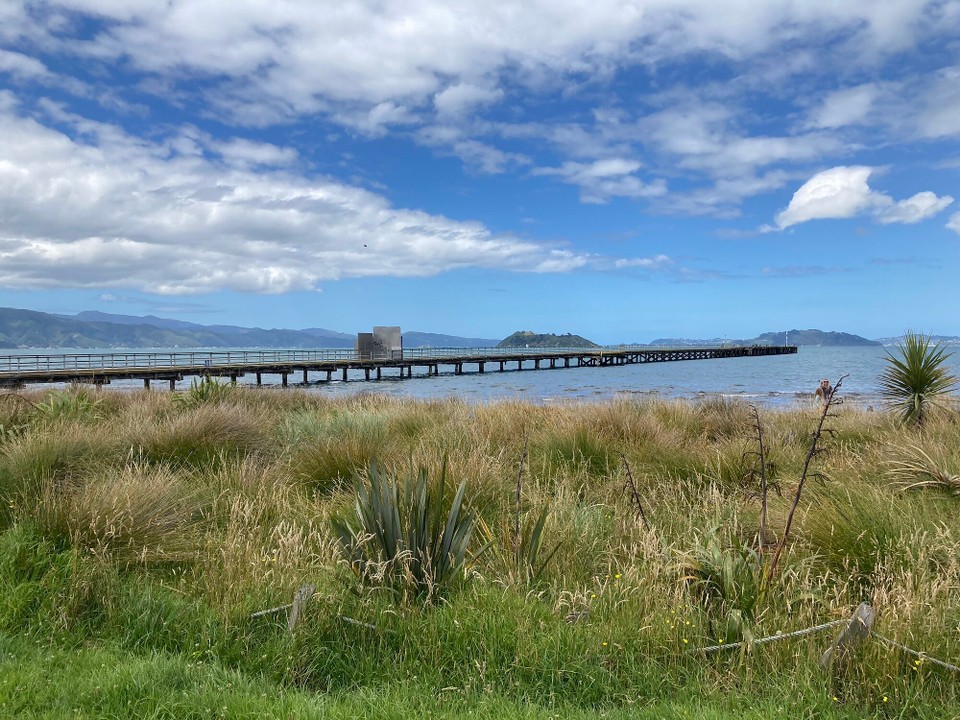 Neuseeland - Upper Hutt - Pier in Lower Hut