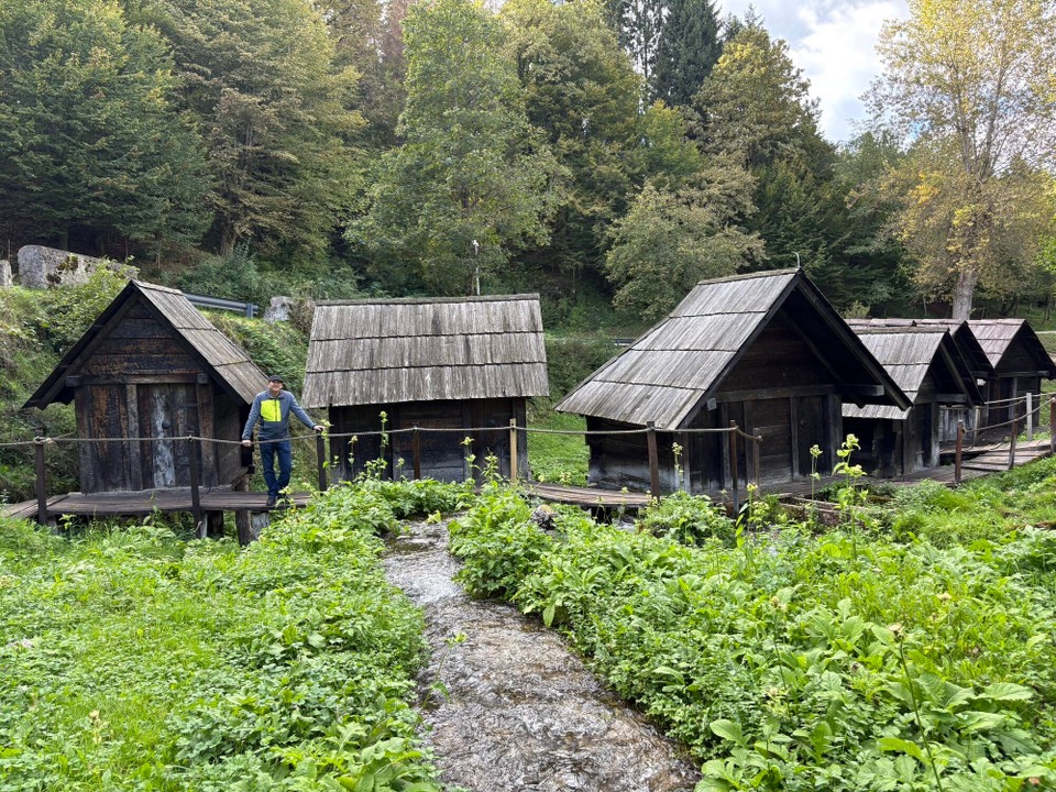 Bosnien und Herzegowina - Bihać - Die Wassermühlen von Mlinčići