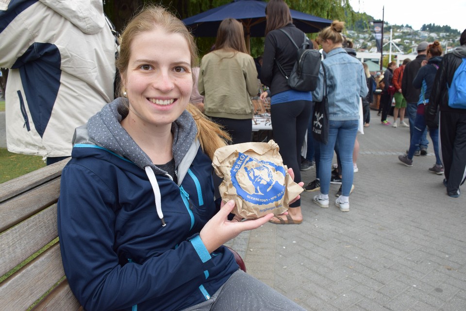 Neuseeland - Glenorchy - Mittagessen - dank Fergburger ein echtes Erlebnis
