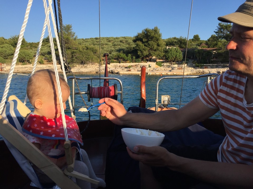 Kroatien - Hvar - Abendessen