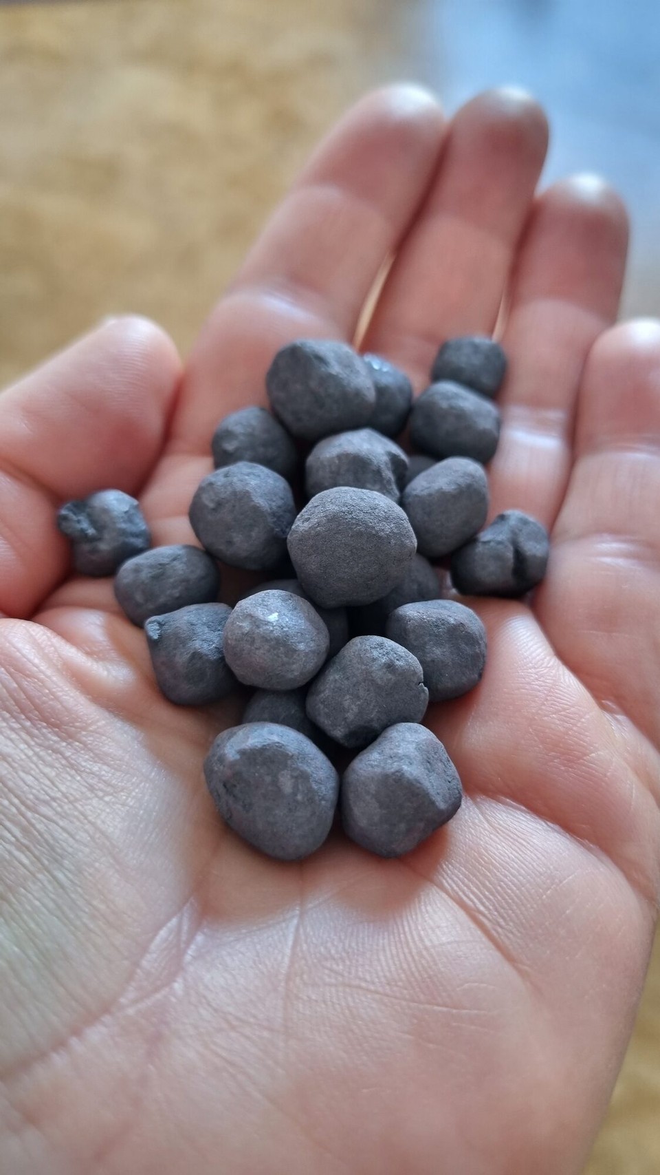 Schweden - Kiruna - Roherz Pellets