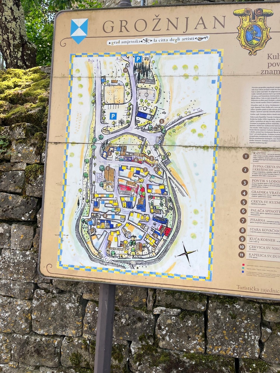 Kroatien - Grožnjan - 