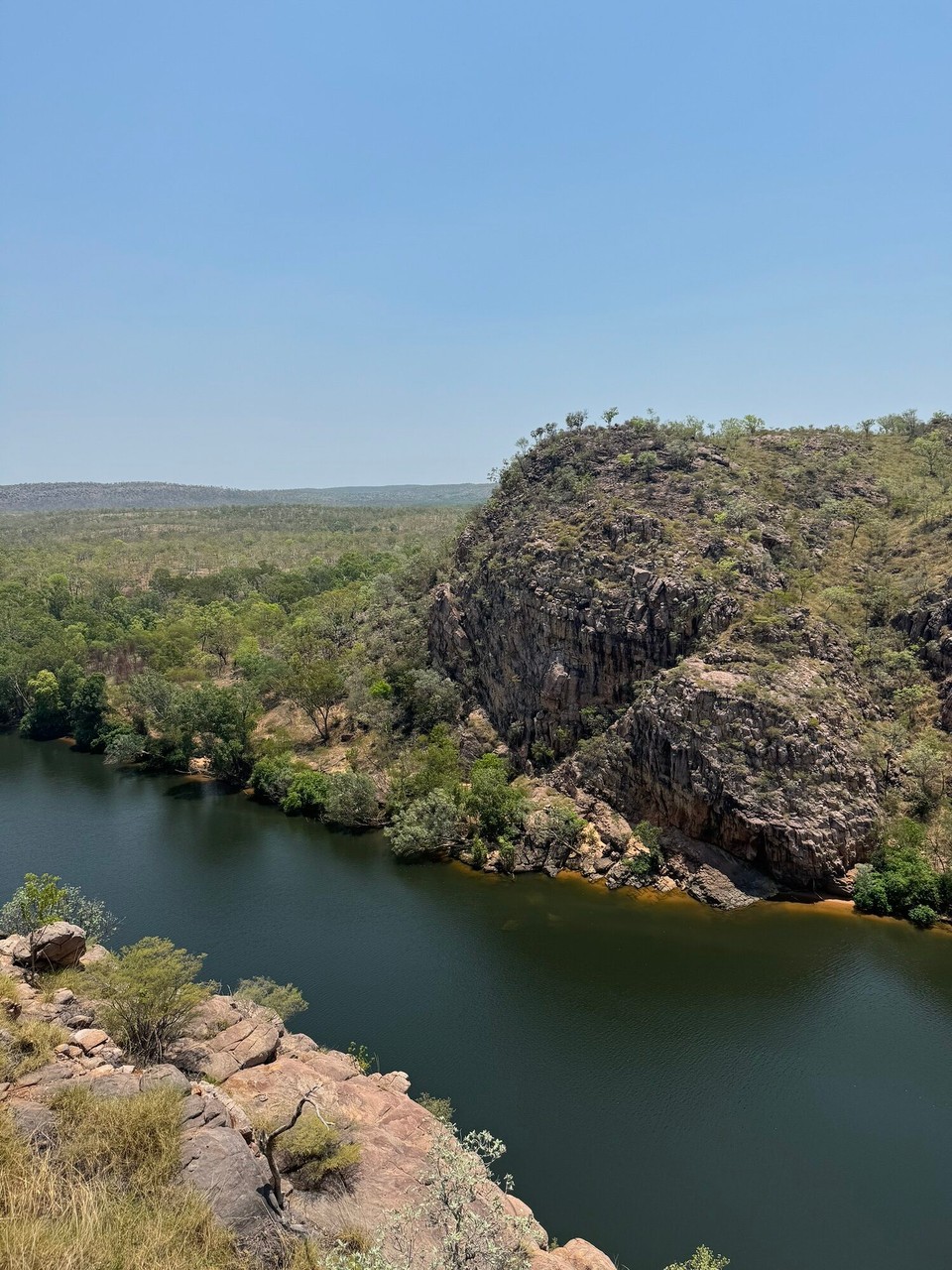 Australien - Katherine South - Dr ersti und dr letschti Lookout ufa Katherine Gorge hemr gschafft.🥵😂