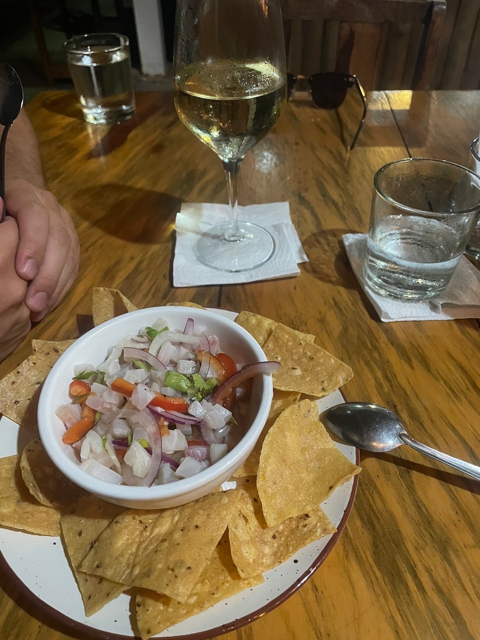 Costa Rica - Osa - Am Abend gab es dann traditionelle Ceviche 🐠 