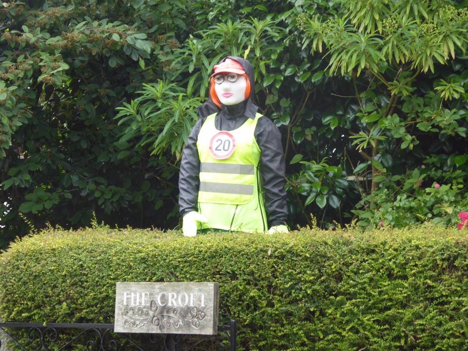 United Kingdom - Falmouth - We hoped this glamorous reminder about the speed limit isn’t too distracting.