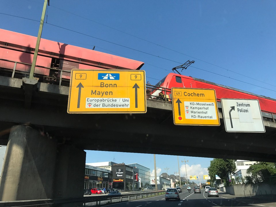 Germany - Frechen - Auf Wiedersehen Koblenz.