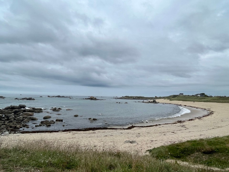 Frankreich - Plouescat - Unsere heutige Aussicht 