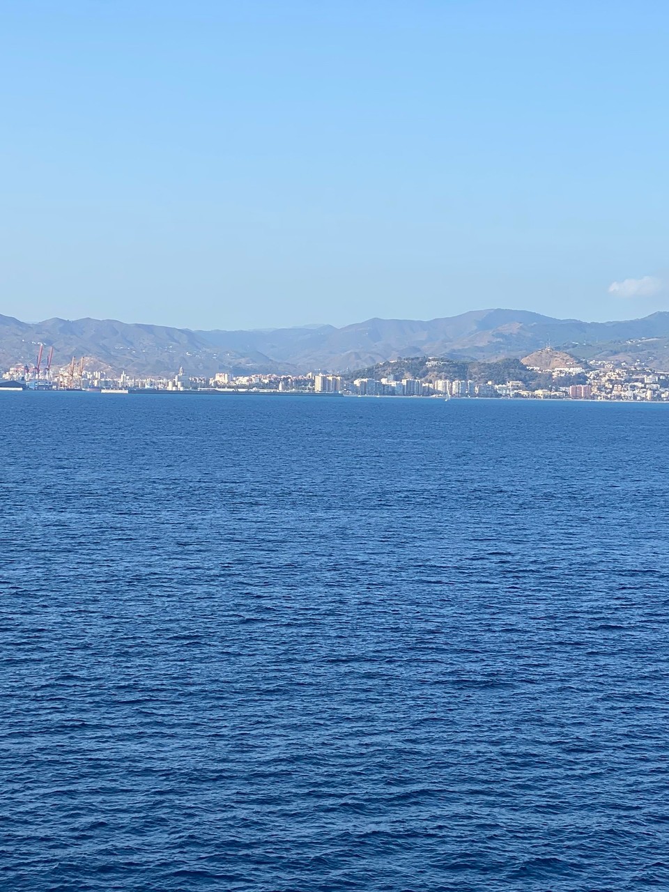 Spanien - Málaga - Einlauf Málaga 