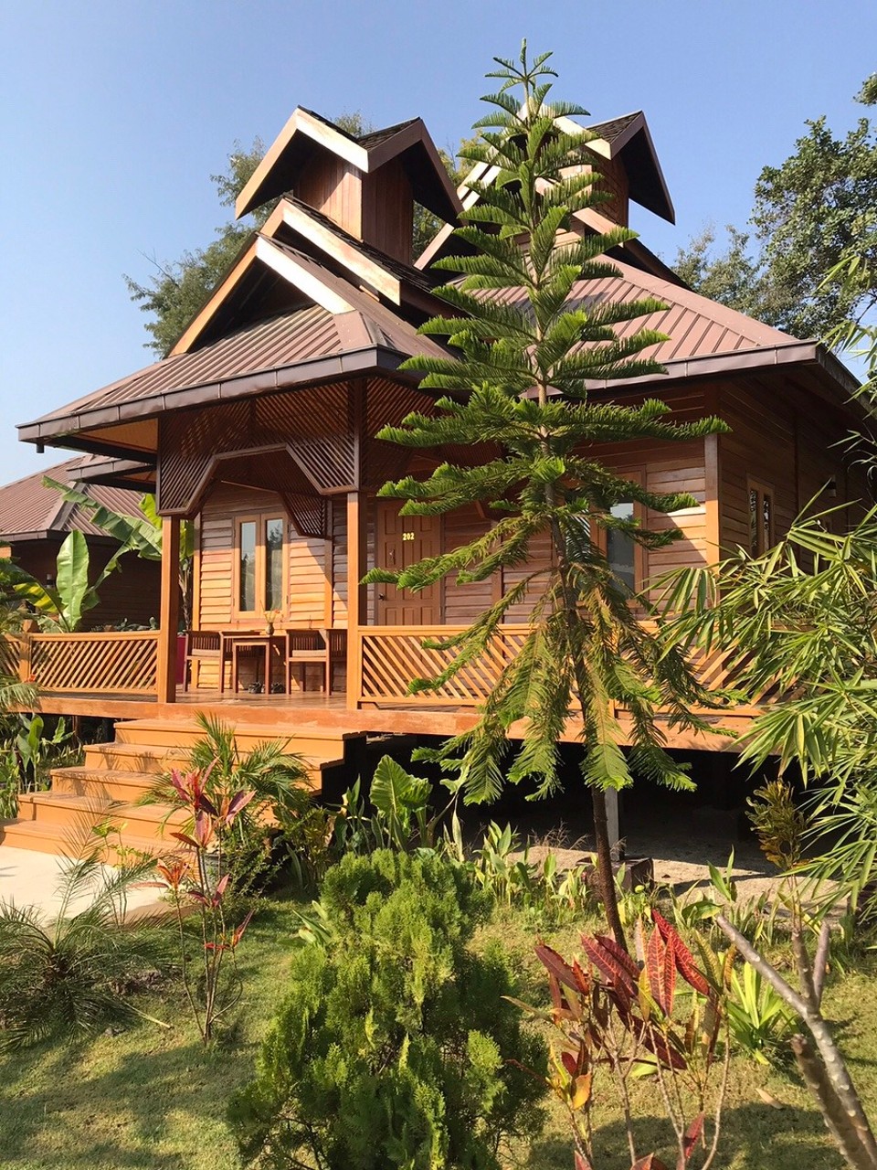 Myanmar (Burma) -  - Our room at Blue Vanda
