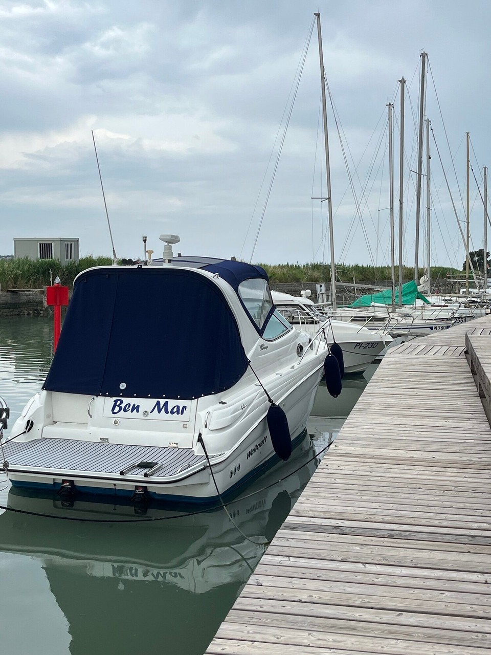 Kroatien - Umag - Bootssteg Portoroz 