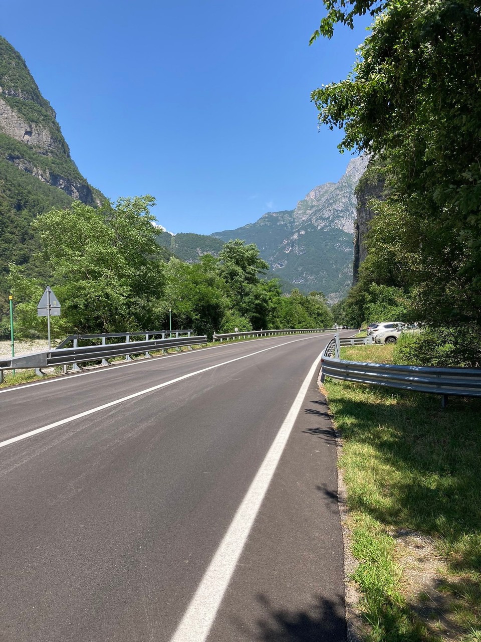 Italien - Sedico - Die Straße nach Belluno 
