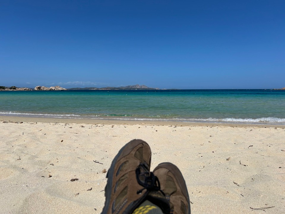 Deutschland - Delmenhorst - Mit dem Ausblick macht Mittagessen Spaß. Keine Ahnung, warum man in ein Restaurant gehen sollte. 