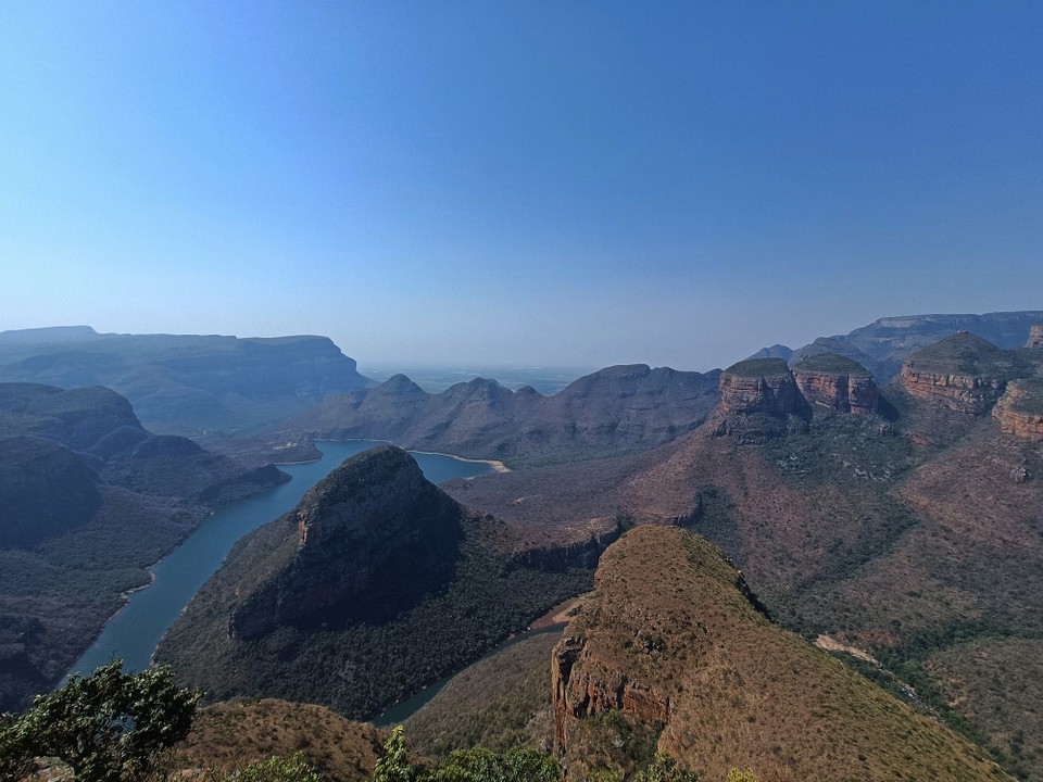 Südafrika - Blyde River Canyon - Blyde River Canyon mit den three Rondavels