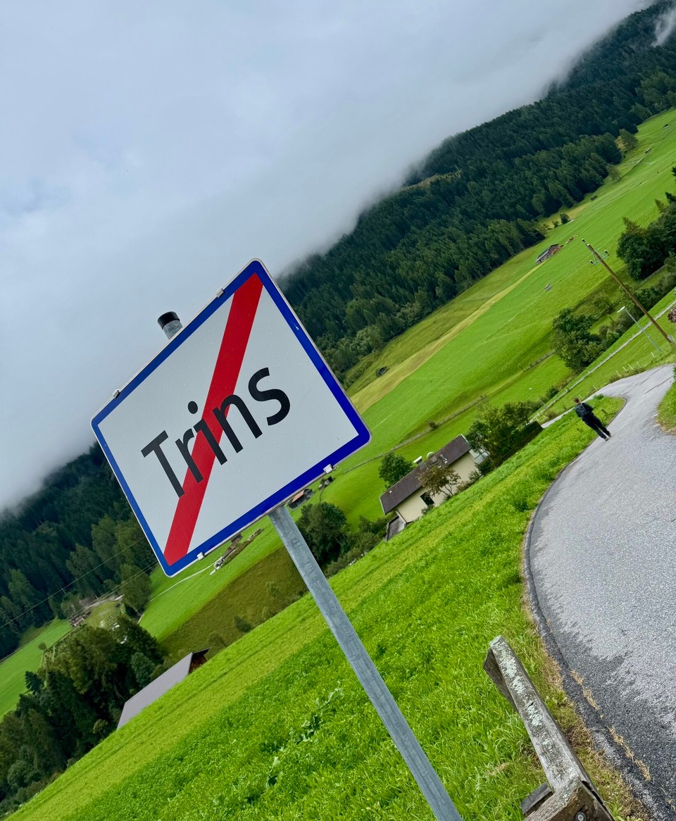 Österreich - Trins - Und auf nach Steinach… entspannte 4km, (noch) kein Regen. 