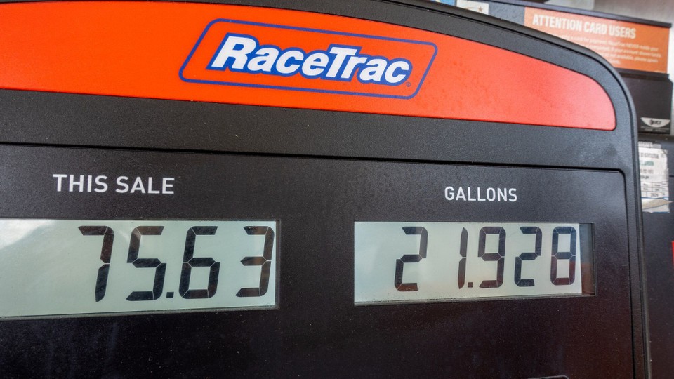 USA - Atlanta - Immer Ärger mit den Tankautomaten, dritte Säule, fünfter Versuch war dann erfolgreich.