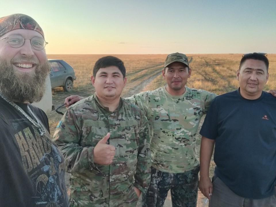 Kasachstan - Abylay - Die Parkwächter und Baurzhan 