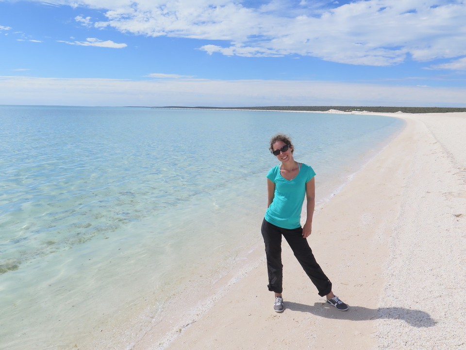 Australia - Shark Bay - Dégradé de bleus