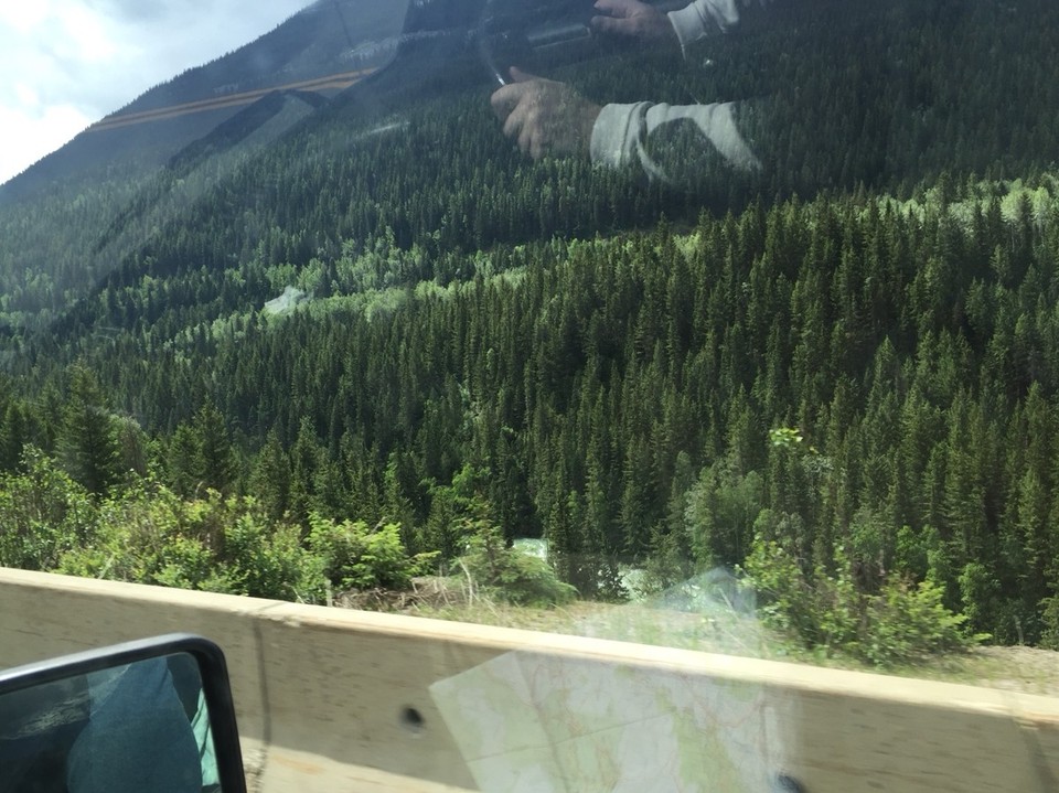 Canada - Jasper - Onderweg naar Maligne Canyon