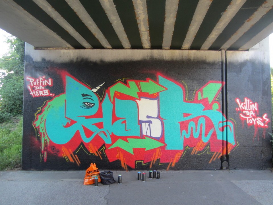 Deutschland - Mannheim - not yet finished, painter is still working on it!