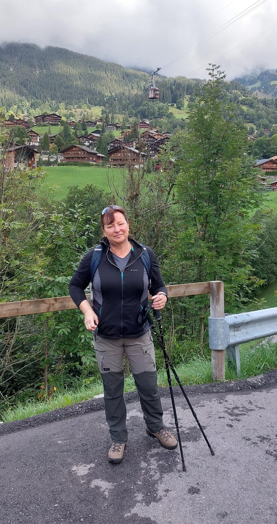 Schweiz - Grindelwald - Wanderung, noch am Anfang